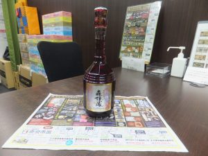 鹿児島市 東京市場 天文館 地蔵角交番前店 酒 焼酎 森伊蔵 買取しました。