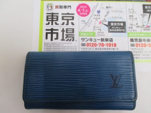 買取専門 東京市場 サンキュー新栄店 ブランド ルイヴィトン キーケース 買取しました。