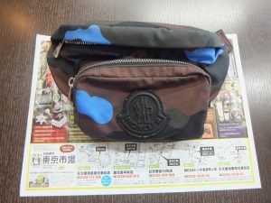 姶良市 買取専門 東京市場 姶良国道10号店 ブランド モンクレール バッグ 買取しました。