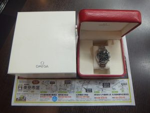 姶良市 買取専門 東京市場 姶良国道10号店 ブランド オメガ 時計 買取しました。