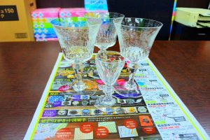 買取専門 東京市場 鹿児島中央店 ブランド Baccarat バカラ ワイングラス 買取しました。