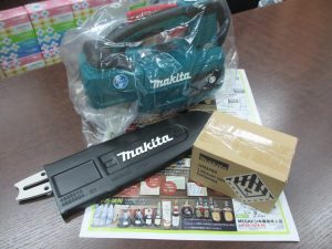 買取専門 東京市場 鹿児島中央店 電動工具 マキタ 充電式チェンソー 買取しました。