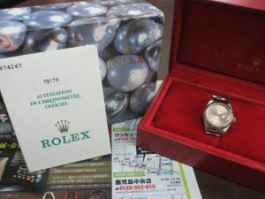 買取専門 東京市場 鹿児島中央店 ブランド 時計 ロレックス 買取しました。