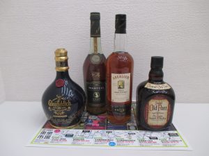 買取専門 東京市場 サンキュー新栄店 輸入酒 洋酒 ウイスキー ブランデー 買取しました。