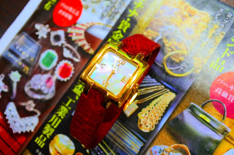 東京市場 天文館 御着屋交番前店 ブランド 時計 エベル 金無垢 買取しました。