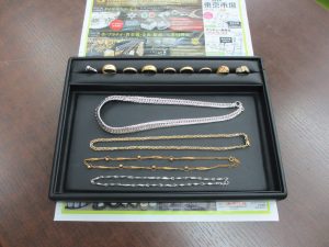 買取専門 東京市場 鹿児島中央店 貴金属 金製品 プラチナ製品 買取しました。