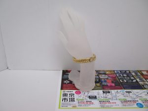 買取専門 東京市場 サンキュー新栄店 貴金属 金製品 ブレスレット 買取しました。