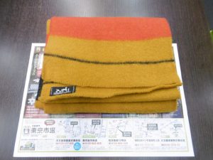 霧島市 買取専門 東京市場 ドンキホーテ霧島隼人店 ブランド エルメス マフラー 買取しました。