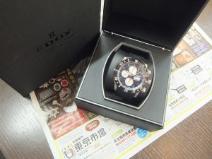 姶良市 買取専門 東京市場 姶良国道10号店 ブランド エドックス 時計 買取しました。