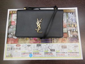 霧島市 買取専門 東京市場 ドンキホーテ霧島隼人店 ブランド イヴサンローラン ショルダーバッグ 買取しました。