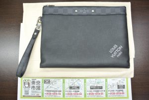 高崎市内 買取専門 東京市場 ドンキホーテ 高崎店 ブランド ルイヴィトン クラッチバッグ 買取しました。