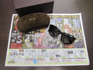 鹿児島市 東京市場 天文館 地蔵角交番前店 ブランド トムフォード サングラス 買取しました