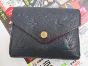 買取専門 東京市場 サンキュー新栄店 ブランド ルイヴィトン 財布 買取しました。