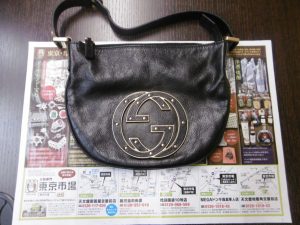 霧島市 買取専門 東京市場 ドンキホーテ霧島隼人店 ブランド グッチ ショルダーバッグ 買取しました。