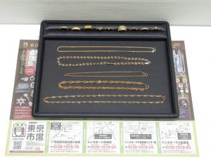 行田市内！東京市場 ドンキホーテ 行田持田インター店 貴金属 アクセサリー 買取しました。