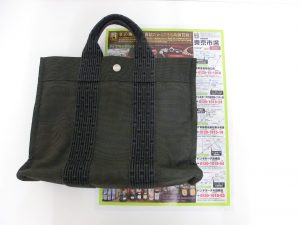 高崎市内 買取専門 東京市場 ドンキホーテ 高崎店 ブランド エルメス トートバッグ 買取しました。