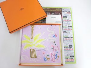 高崎市内 買取専門 東京市場 ドンキホーテ 高崎店 ブランド エルメス スカーフ 買取しました。