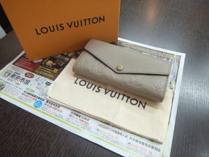 姶良市 買取専門 東京市場 姶良国道10号店 ブランド ルイヴィトン 財布 買取しました