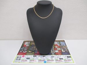 買取専門 東京市場 サンキュー新栄店 貴金属 金製品 ダイヤモンドネックレス 買取しました。