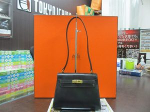 買取専門 東京市場 鹿児島中央店 ブランド エルメス バッグ ミニケリー 買取しました。