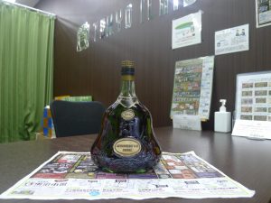 鹿児島市 東京市場 天文館 地蔵角交番前店 酒 洋酒 ブランデー ヘネシー 買取しました。