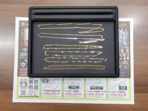 行田市内！買取専門 東京市場 ドンキ 行田持田インター店 貴金属アクセサリー K18 買取しました。