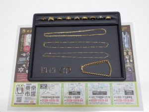 行田市内！買取専門 東京市場 ドンキホーテ 行田持田インター店 貴金属 アクセサリー 買取しました。