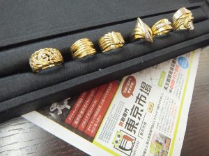 姶良市 買取専門 東京市場 姶良国道10号店 貴金属 18金 プラチナ ダイヤ リング 買取しました。