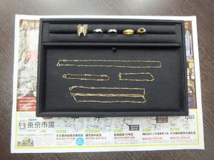 姶良市 買取専門 東京市場 姶良国道10号店 貴金属 金 プラチナ ダイヤ 買取しました。