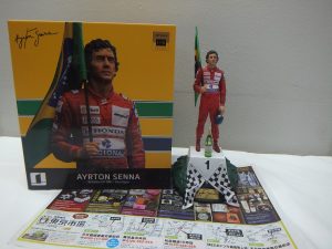 姶良市 買取専門 東京市場 姶良国道10号店 F1ドライバー アイルトン・セナ フィギュア 買取しました。