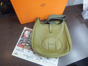 姶良市 買取専門 東京市場 姶良国道10号店 ブランド エルメス ショルダーバッグ 買取しました。