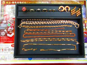 買取専門東京市場 天文館 御着屋交番前店 貴金属 金 プラチナ製品 買取しました。