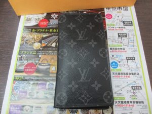 買取専門 東京市場 鹿児島中央店 ブランド ルイヴィトン 財布 買取しました。