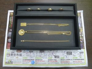 鹿児島市 買取専門 東京市場 天文館 地蔵角交番前店 貴金属 金 K24 K18 リング ネックレス 金貨 製品 買取しました。