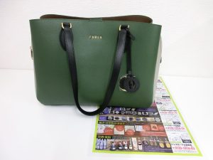 高崎市内 買取専門 東京市場 ドンキホーテ 高崎店 ブランド フルラ トートバッグ  買取しました。