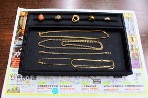 姶良市 買取専門 東京市場 姶良国道10号店 貴金属 18金 アクセサリー 買取しました。