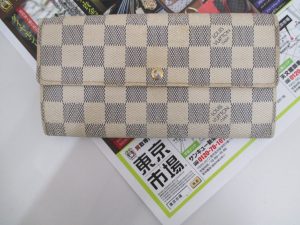 買取専門 東京市場 サンキュー新栄店 ブランド ルイヴィトン 財布 買取しました。