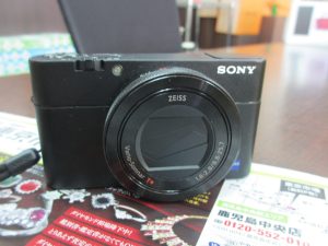 買取専門 東京市場 鹿児島中央店 SONY ソニー デジタルカメラ 買取しました。