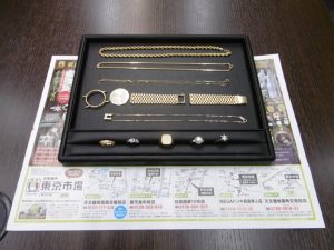 霧島市 買取専門 東京市場 ドンキホーテ霧島隼人店 貴金属 K18 金 プラチナ 製品 買取しました