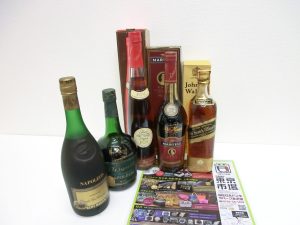 金沢市内 買取専門 東京市場 メガドンキラパーク金沢店 洋酒 ウイスキー ブランデー 買取しました。