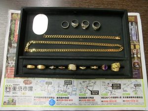 姶良市 買取専門 東京市場 姶良国道10号店 貴金属 金 プラチナ アクセサリー 買取しました。