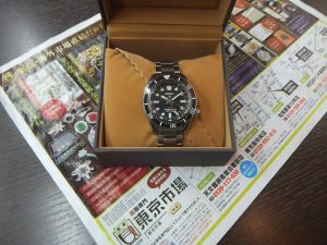 姶良市 買取専門 東京市場 姶良国道10号店 ブランド セイコー プロスペックス 時計 買取しました。