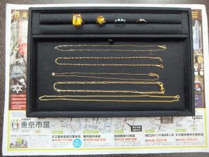 姶良市 買取専門 東京市場 姶良国道10号店 貴金属 18金 プラチナ アクセサリー 買取しました。