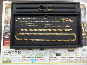 姶良市 買取専門 東京市場 姶良国道10号店 貴金属 18金 アクセサリー 買取しました。