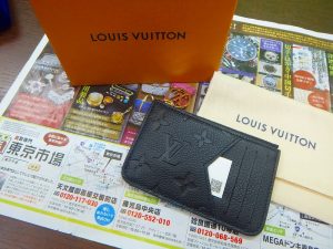 いづろ 中町 金生町 照国通り 東京市場 天文館 御着屋交番前店 ルイヴィトン コインケース 買取しました。