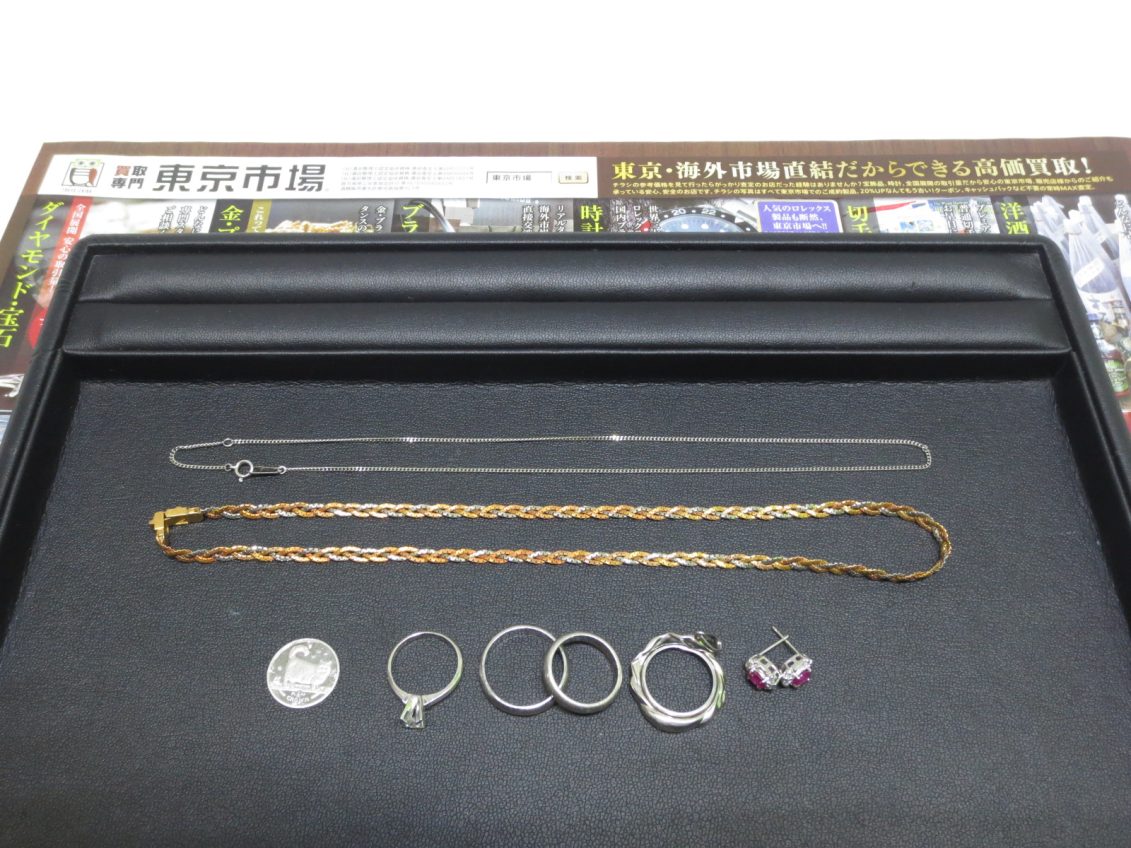 行田市内！買取専門 東京市場 ドンキ 行田持田インター店 貴金属 金製品 プラチナ製品 買取しました。