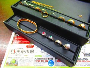 買取専門東京市場 中町 照国通り 天文館 御着屋交番前店 貴金属 宝石 ダイヤモンド 製品 買取しました。
