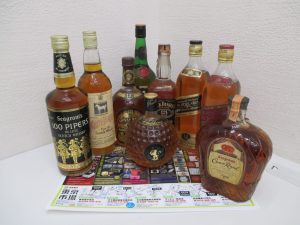 買取専門 東京市場 サンキュー新栄店 輸入酒 洋酒 ウイスキー ブランデー 買取しました。