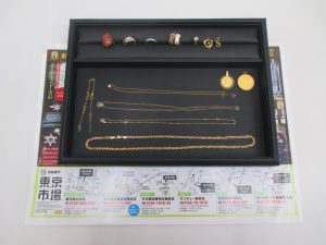 買取専門 東京市場 サンキュー新栄店 貴金属 金製品 プラチナ製品 買取しました。