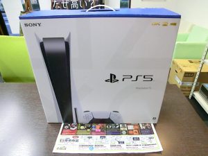 姶良市 買取専門 東京市場 姶良国道10号店 ソニー ゲーム機 PS5 買取しました。